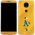 MLB Oakland Athletics Alternate Jersey Moto E5 Plus Skin
