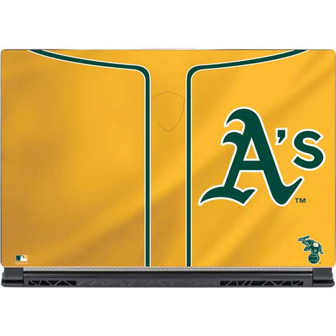 MLB Oakland Athletics Alternate Jersey MSI GS65 Stealth Laptop Skin