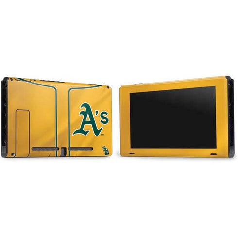 MLB Oakland Athletics Alternate Jersey Nintendo Switch Bundle Skin
