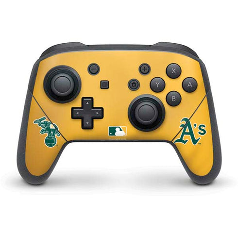 MLB Oakland Athletics Alternate Jersey Nintendo Switch Pro Controller Skin
