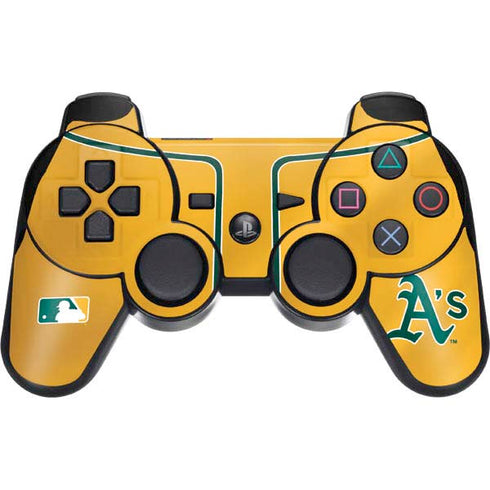 MLB Oakland Athletics Alternate Jersey PS3 Dual Shock wireless controller Skin