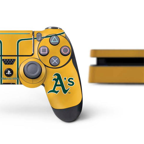 MLB Oakland Athletics Alternate Jersey PS4 Slim Bundle Skin