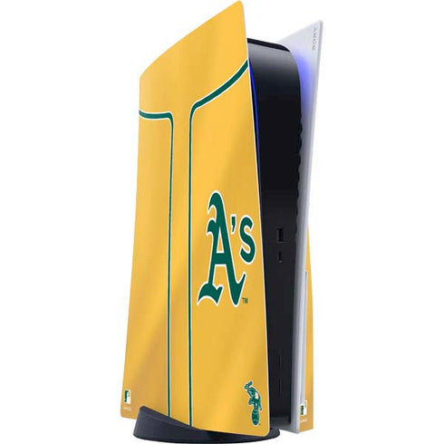 MLB Oakland Athletics Alternate Jersey PS5 Console Skin