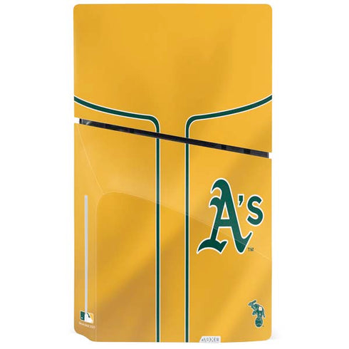 MLB Oakland Athletics Alternate Jersey PS5 Slim Disk Console Skin