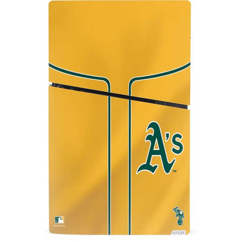 MLB Oakland Athletics Alternate Jersey PS5 Slim Digital Edition Bundle Skin