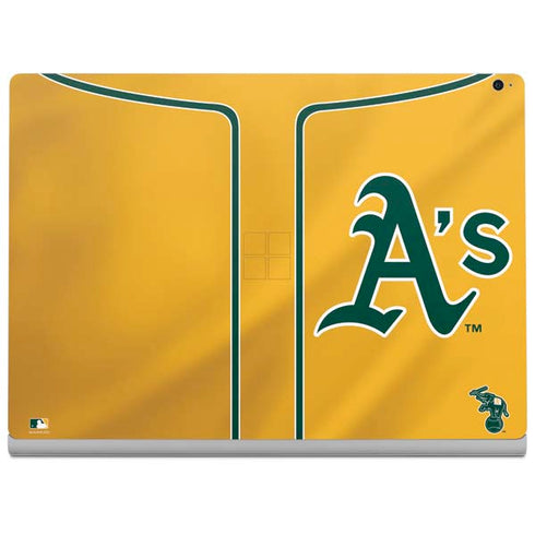 MLB Oakland Athletics Alternate Jersey Surface Book 2 15in Skin
