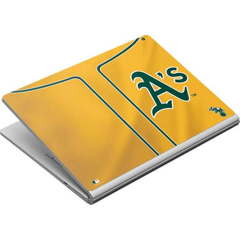 MLB Oakland Athletics Alternate Jersey Surface Book Skin