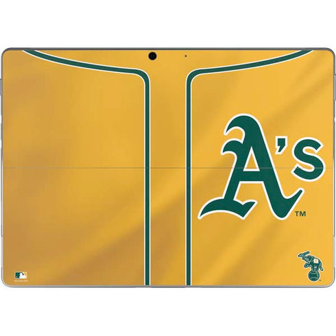 MLB Oakland Athletics Alternate Jersey Surface Pro 8 Skin