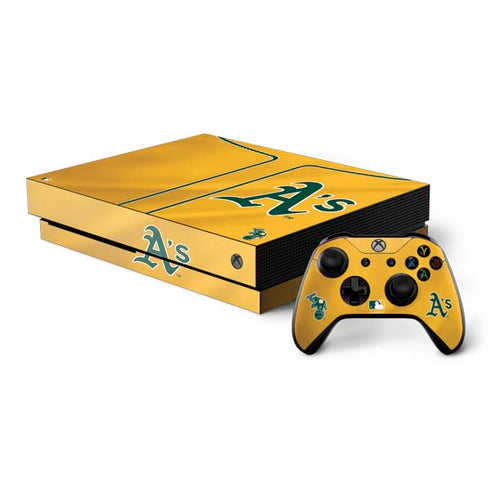 MLB Oakland Athletics Alternate Jersey Xbox One X Bundle Skin