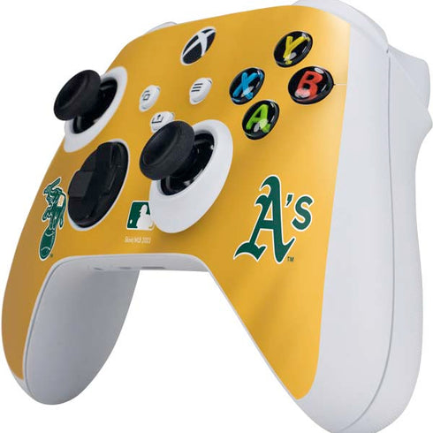 MLB Oakland Athletics Alternate Jersey Xbox Series S Controller Skin
