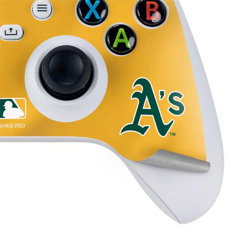 MLB Oakland Athletics Alternate Jersey Xbox Series S Controller Skin