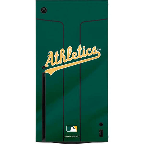 MLB Oakland Athletics Alternate Jersey Xbox Series X Console Skin