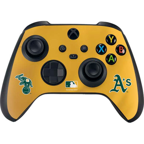 MLB Oakland Athletics Alternate Jersey Xbox Series X Controller Skin