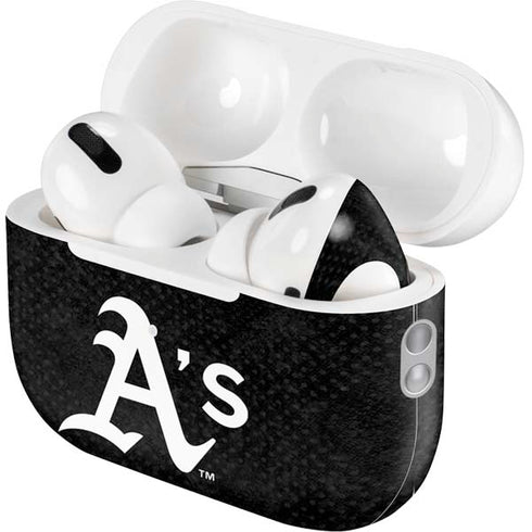 MLB Oakland Athletics Dark Wash AirPods Pro 2nd Gen Skin