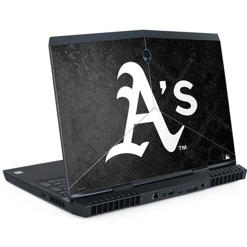 MLB Oakland Athletics Dark Wash Dell Alienware Skin