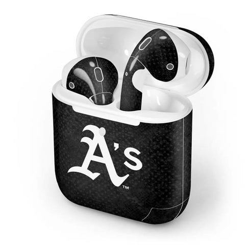 MLB Oakland Athletics Dark Wash Apple AirPods 2 Skin