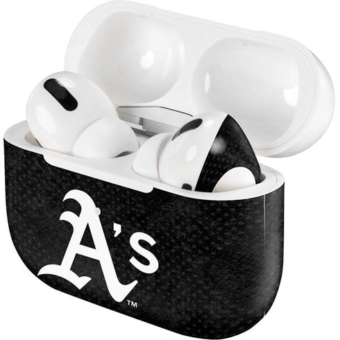 MLB Oakland Athletics Dark Wash Apple AirPods Pro Skin