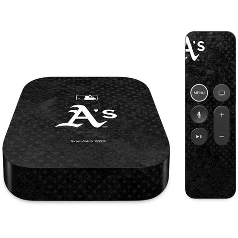 MLB Oakland Athletics Dark Wash Apple TV Skin