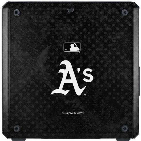 MLB Oakland Athletics Dark Wash Cooler Master MasterBox Q300L Mini Tower Skin