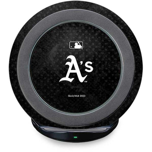 MLB Oakland Athletics Dark Wash Fast Charge Wireless Charging Stand Skin