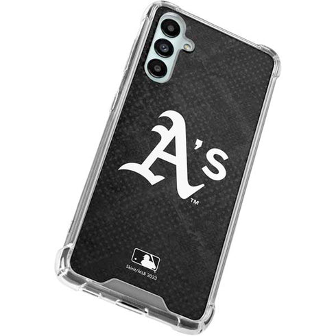 MLB Oakland Athletics Dark Wash Galaxy A15 5G Clear Case