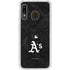 MLB Oakland Athletics Dark Wash Galaxy A20 Clear Case