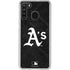 MLB Oakland Athletics Dark Wash Galaxy A21 Clear Case