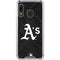 MLB Oakland Athletics Dark Wash Galaxy A30 Clear Case