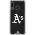 MLB Oakland Athletics Dark Wash Galaxy A30 Clear Case