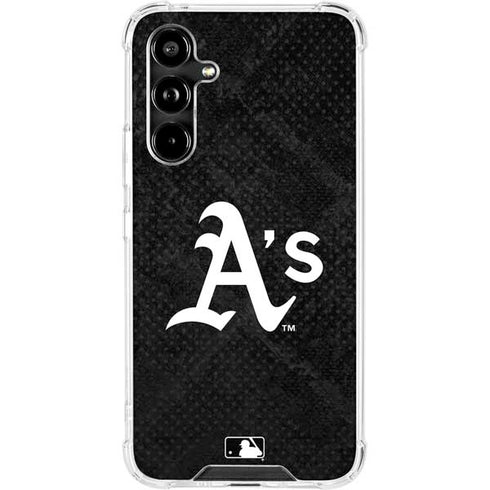 MLB Oakland Athletics Dark Wash Galaxy A54 5G Clear Case