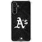 MLB Oakland Athletics Dark Wash Galaxy A54 5G Clear Case