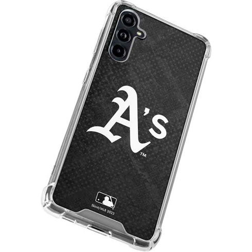 MLB Oakland Athletics Dark Wash Galaxy A54 5G Clear Case