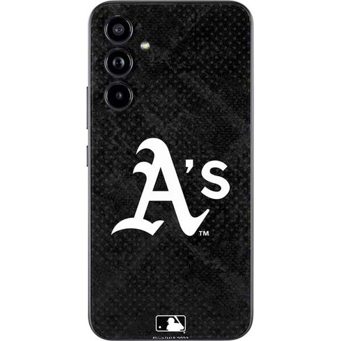 MLB Oakland Athletics Dark Wash Galaxy A54 5G Skin