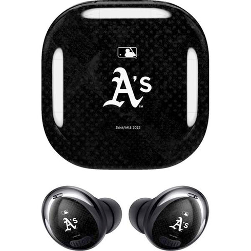 MLB Oakland Athletics Dark Wash Galaxy Buds Pro Skin