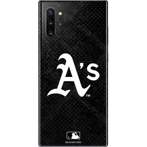 MLB Oakland Athletics Dark Wash Galaxy Note 10 Plus Skin