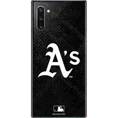 MLB Oakland Athletics Dark Wash Galaxy Note 10 Skin
