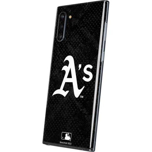 MLB Oakland Athletics Dark Wash Galaxy Note 10 Skin