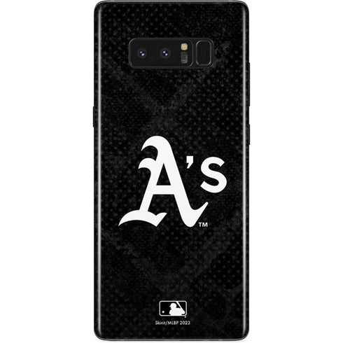 MLB Oakland Athletics Dark Wash Galaxy Note 8 Skin