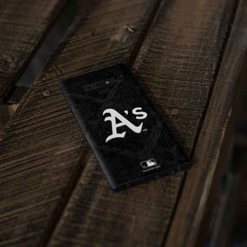 MLB Oakland Athletics Dark Wash Galaxy Note 9 Skin