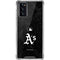 MLB Oakland Athletics Dark Wash Galaxy Note20 5G Clear Case