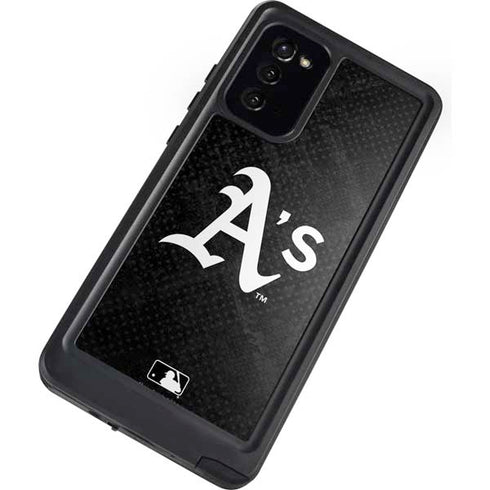 MLB Oakland Athletics Dark Wash Galaxy Note20 5G Waterproof Case
