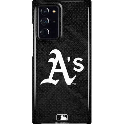 MLB Oakland Athletics Dark Wash Galaxy Note20 Ultra 5G Lite Case