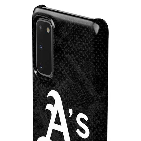 MLB Oakland Athletics Dark Wash Galaxy S20 Lite Case
