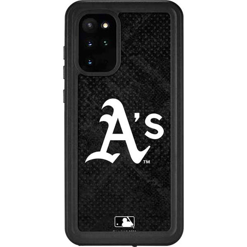 MLB Oakland Athletics Dark Wash Galaxy S20 Plus Waterproof Case
