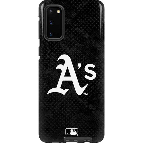 MLB Oakland Athletics Dark Wash Galaxy S20 Pro Case