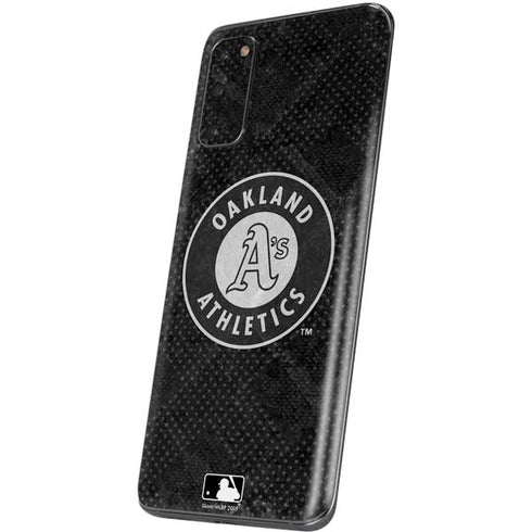 MLB Oakland Athletics Dark Wash Galaxy S20 Skin