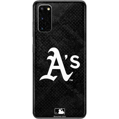 MLB Oakland Athletics Dark Wash Galaxy S20 Skin