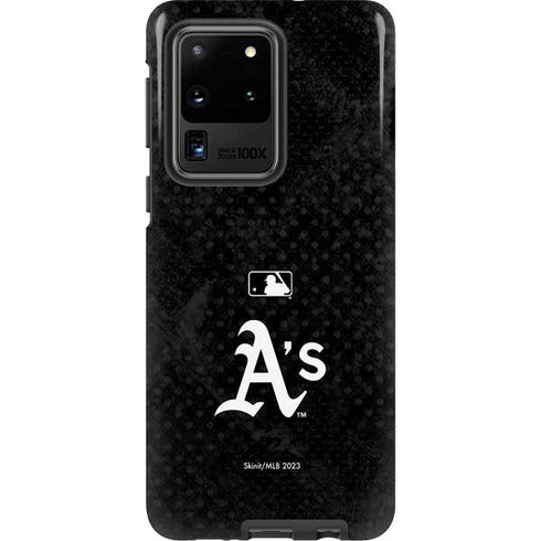 MLB Oakland Athletics Dark Wash Galaxy S20 Ultra 5G Pro Case
