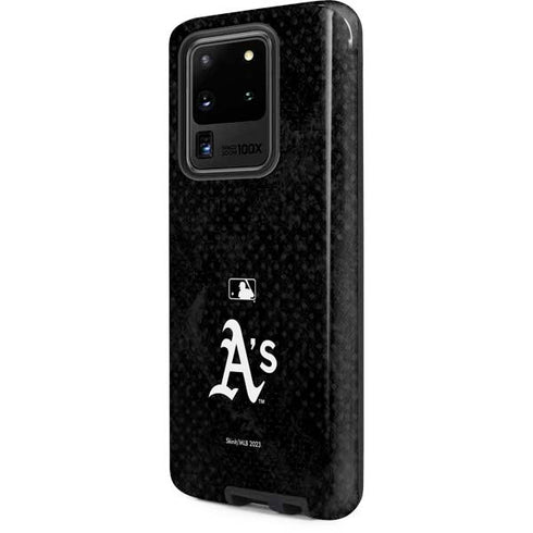MLB Oakland Athletics Dark Wash Galaxy S20 Ultra 5G Pro Case
