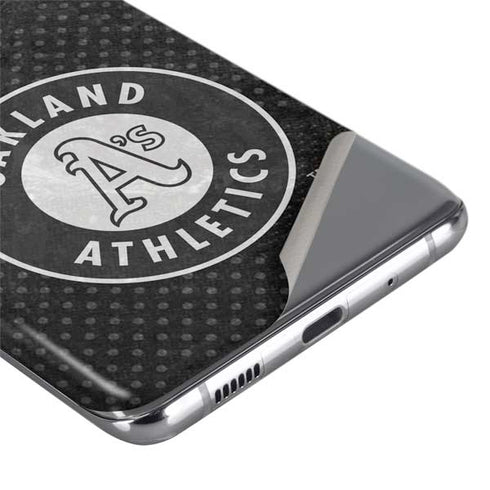 MLB Oakland Athletics Dark Wash Galaxy S20 Ultra 5G Skin